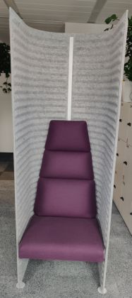Siedzisko fotel NOTI 1-os. wysokie szare fiolet - zdjęcie główneSiedzisko fotel NOTI 1-os. wysokie szare fiolet - zdjęcie główne
